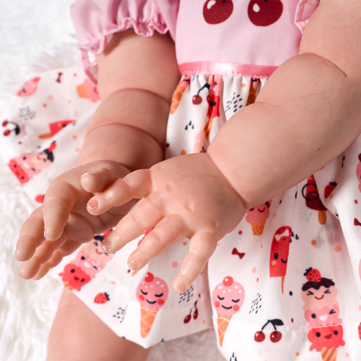 Paradise Galleries Realistic Zelda Girl Doll-22" Chubby baby w/ pacifier