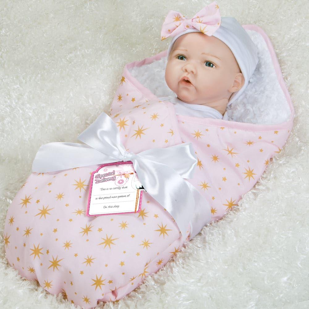 Reborn Baby Doll in Silicone Vinyl - Baby Bundles 