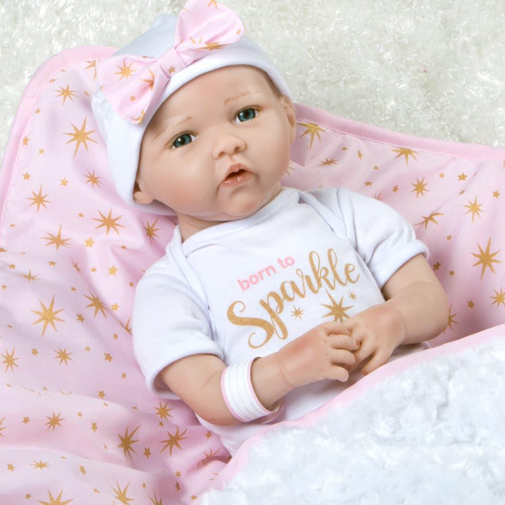 Reborn Baby Doll in Silicone Vinyl - Baby Bundles 