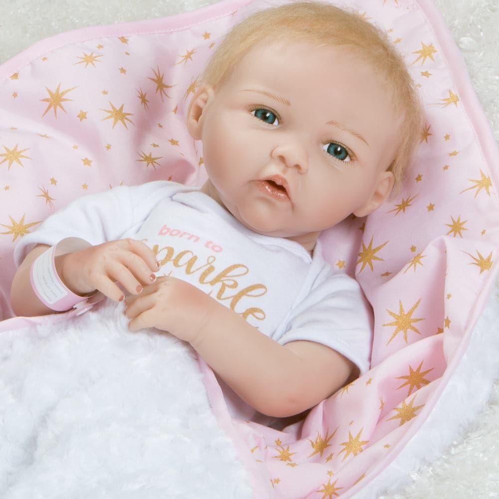 Reborn Baby Doll in Silicone Vinyl - Baby Bundles 