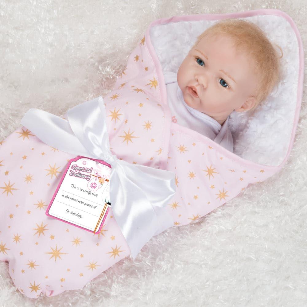 Reborn Baby Doll in Silicone Vinyl - Baby Bundles 