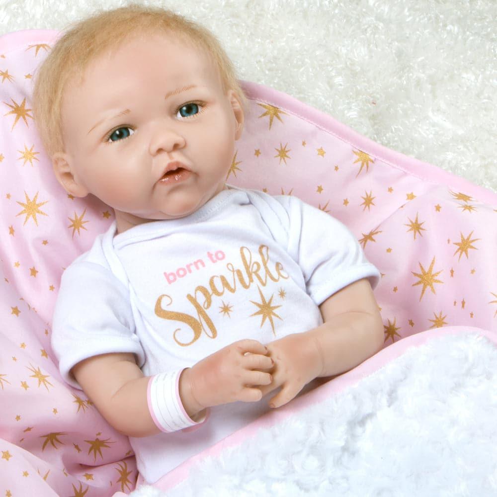 Reborn Baby Doll in Silicone Vinyl - Baby Bundles 