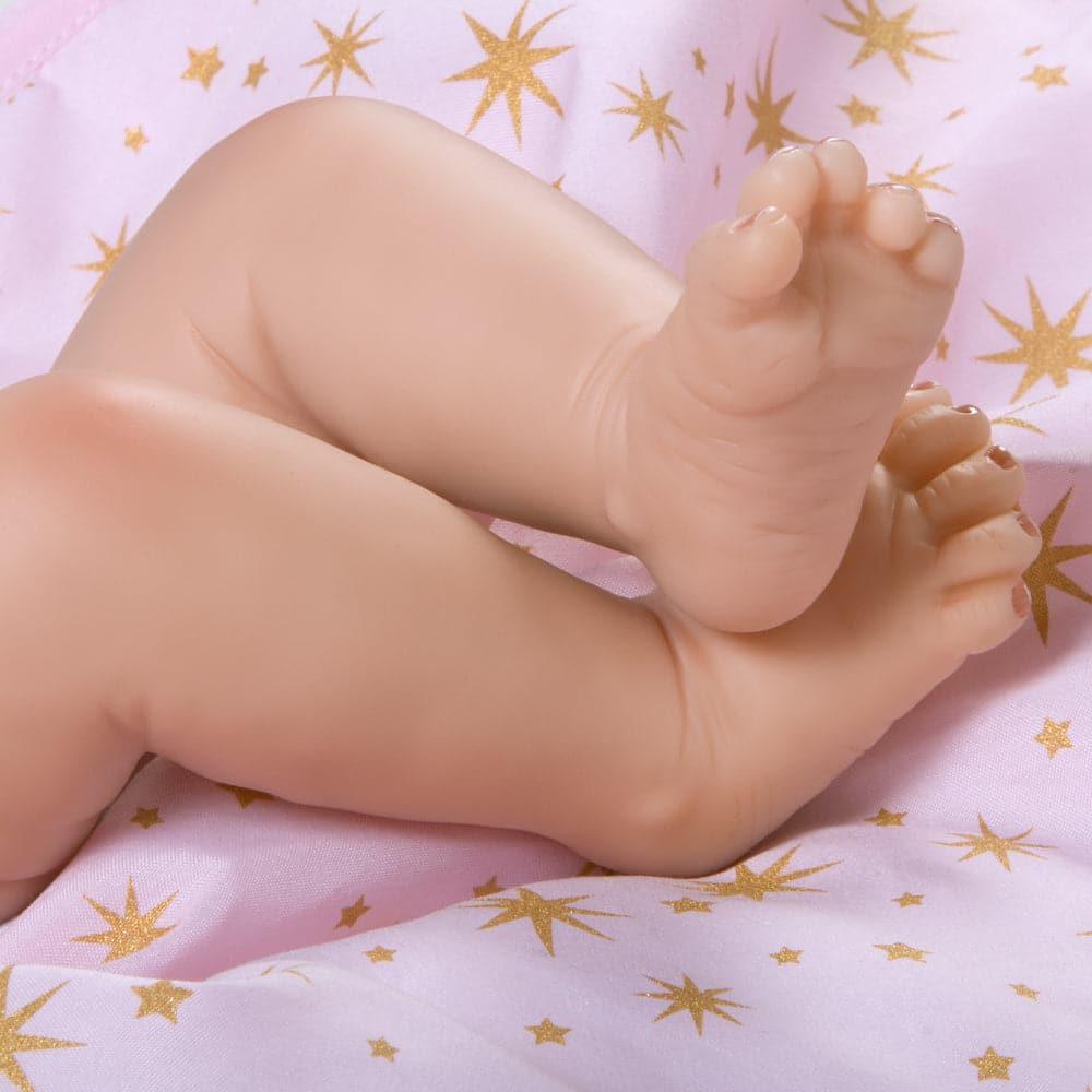 Reborn Baby Doll in Silicone Vinyl - Baby Bundles 