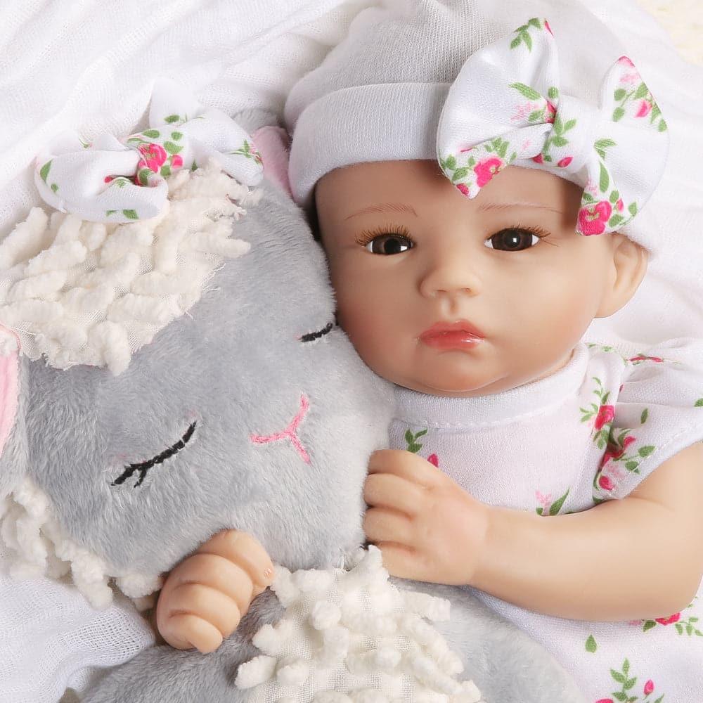 Tiny Baby Doll "Bitsy Baby Little Lamb" 12 inches, Paradise Galleries