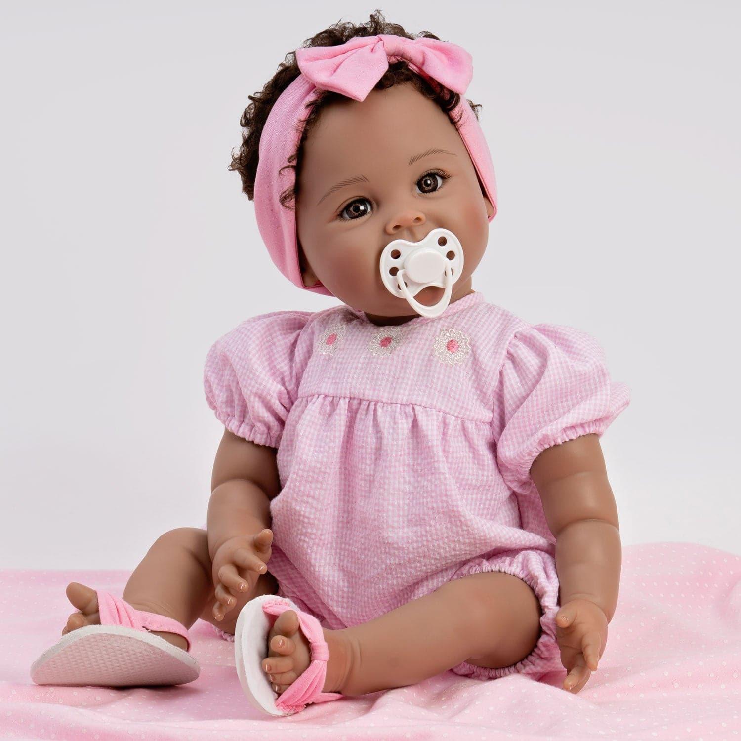 Detectar estoy enfermo Prestador Paradise Galleries African American Reborn Baby Doll Daisy May