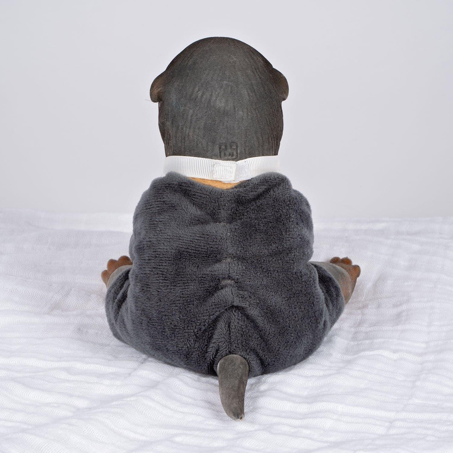 Paradise Galleries Reborn Puppy - Furever Babies - German Shepherd Stuffed Animal