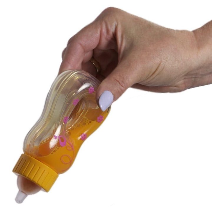 Baby Doll Magic Bottles Set - 2 Bottles, 1 Milk and 1 Orange Juice