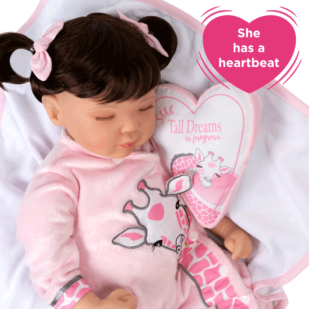 Reborn Doll with a Heartbeat - Paradise Galleries Sleeping Tall Dreams