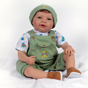 66cm Toddler Baby Reborn Doll Can Standing And Real Painted Skin