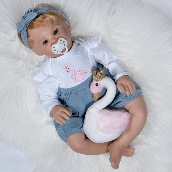 Paradise Galleries Real Life Baby Doll The Princess Has Arrived. 20 Inch Reborn  Baby Girl Crafted In Silicone - Like Vinyl & Weighted Cloth Body : Target