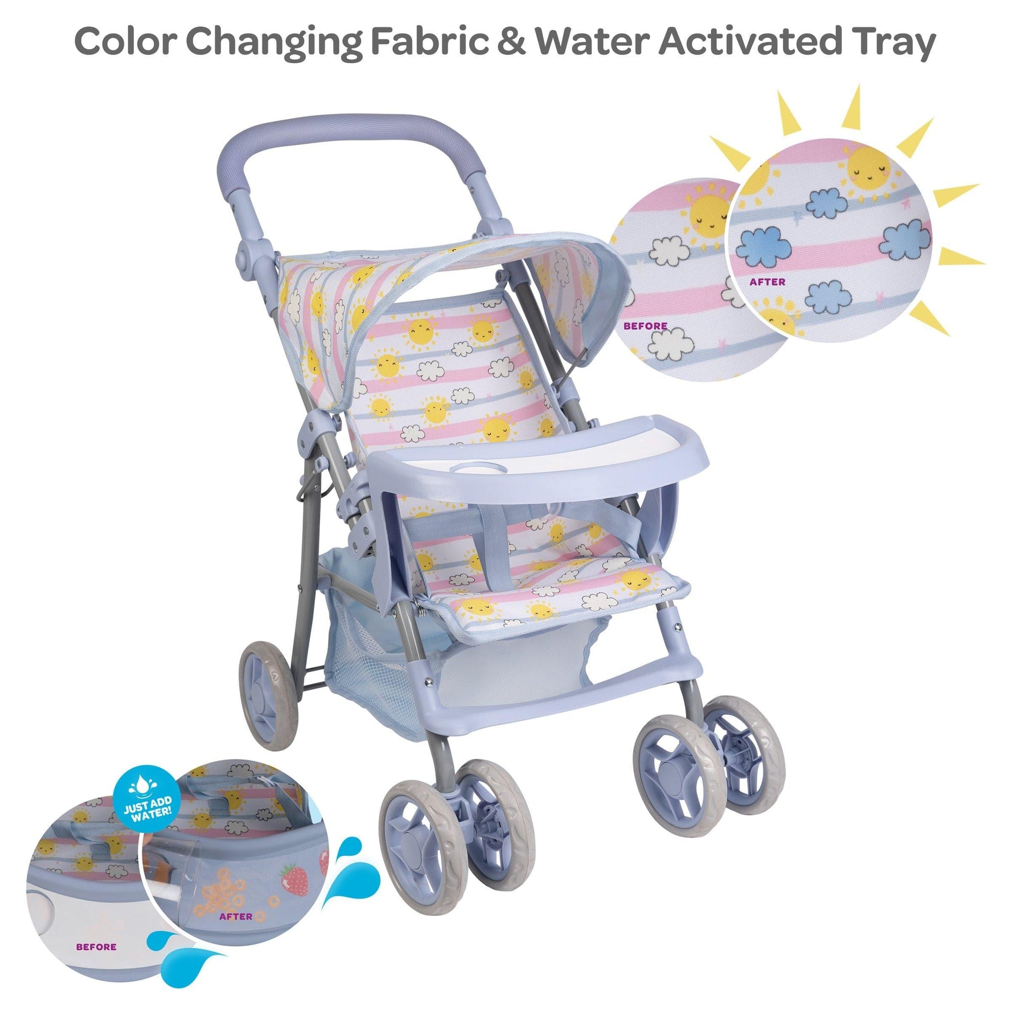 adora baby stroller Adora Sunny Days Snack N Go Stroller