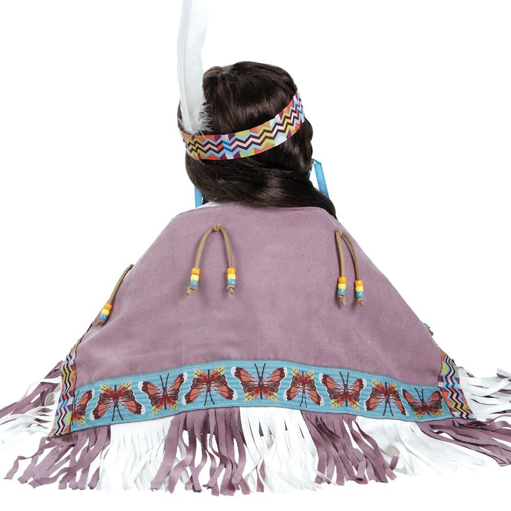 Native American Indian Doll - Aponi, Stands 19 inches in Porcelain
