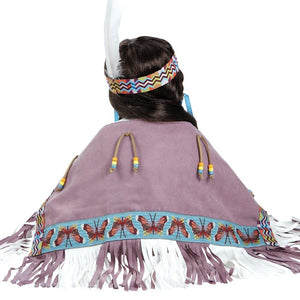 Native American Indian Doll - Aponi, Stands 19 inches in Porcelain