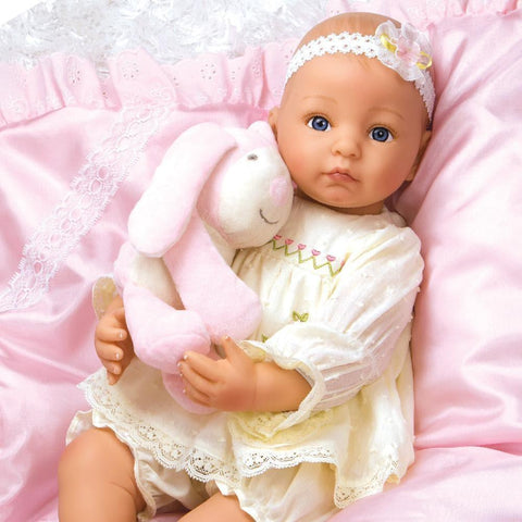 Quiet Moments Bella Rose Hand-Painted Reborn Baby Doll With Hand