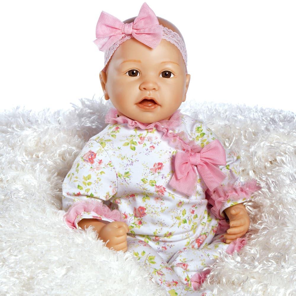 Baby Layla, Newborn Silicone Baby Doll, 21