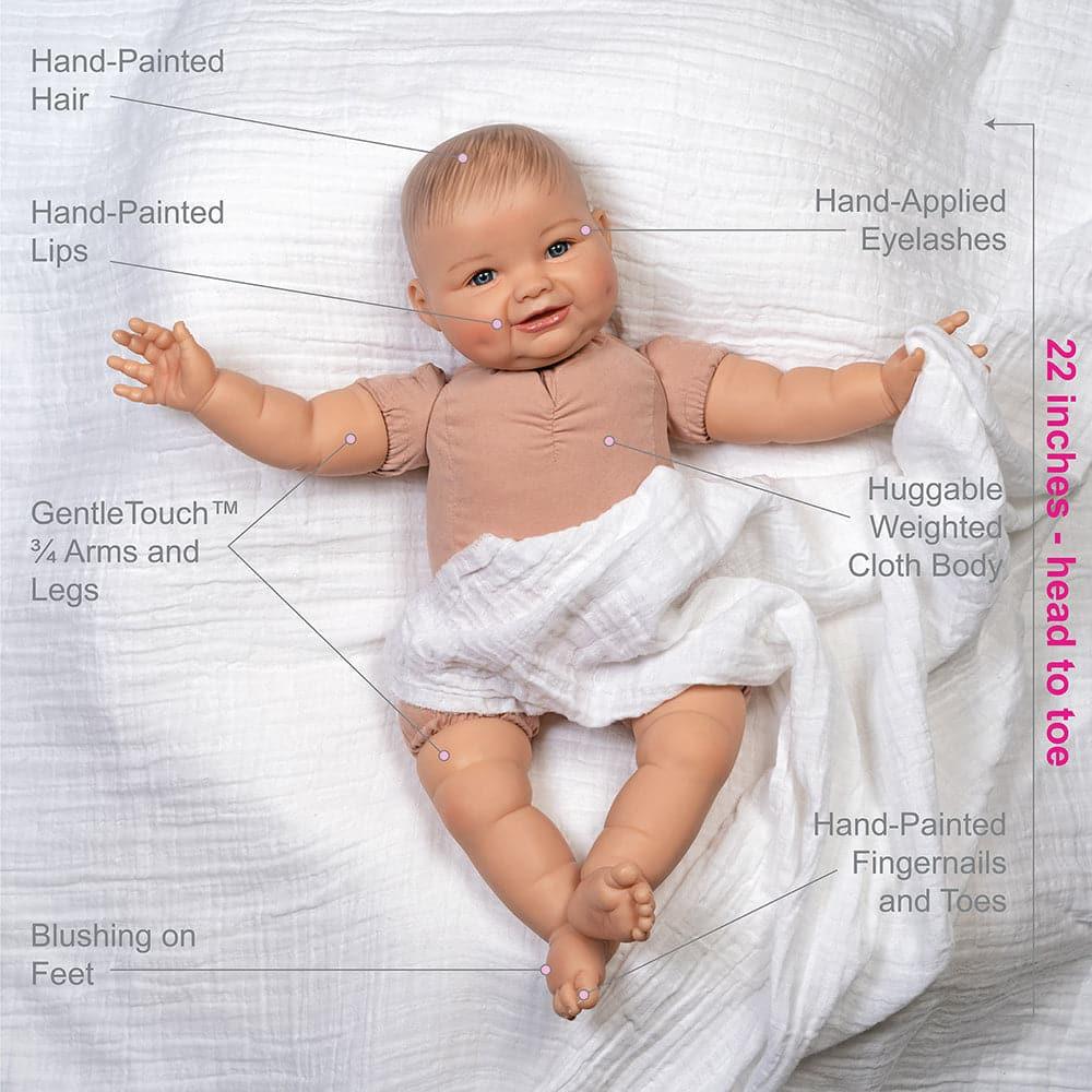 Paradise Galleries Realistic Big Boy Doll-22