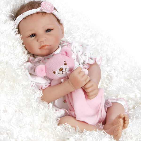 Paradise Galleries Reborn Baby Doll In Silicone-like Vinyl, 19