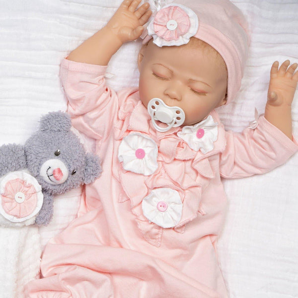 Paradise Galleries Realistic Newborn Baby Doll 21 inch Wishes & Dreams