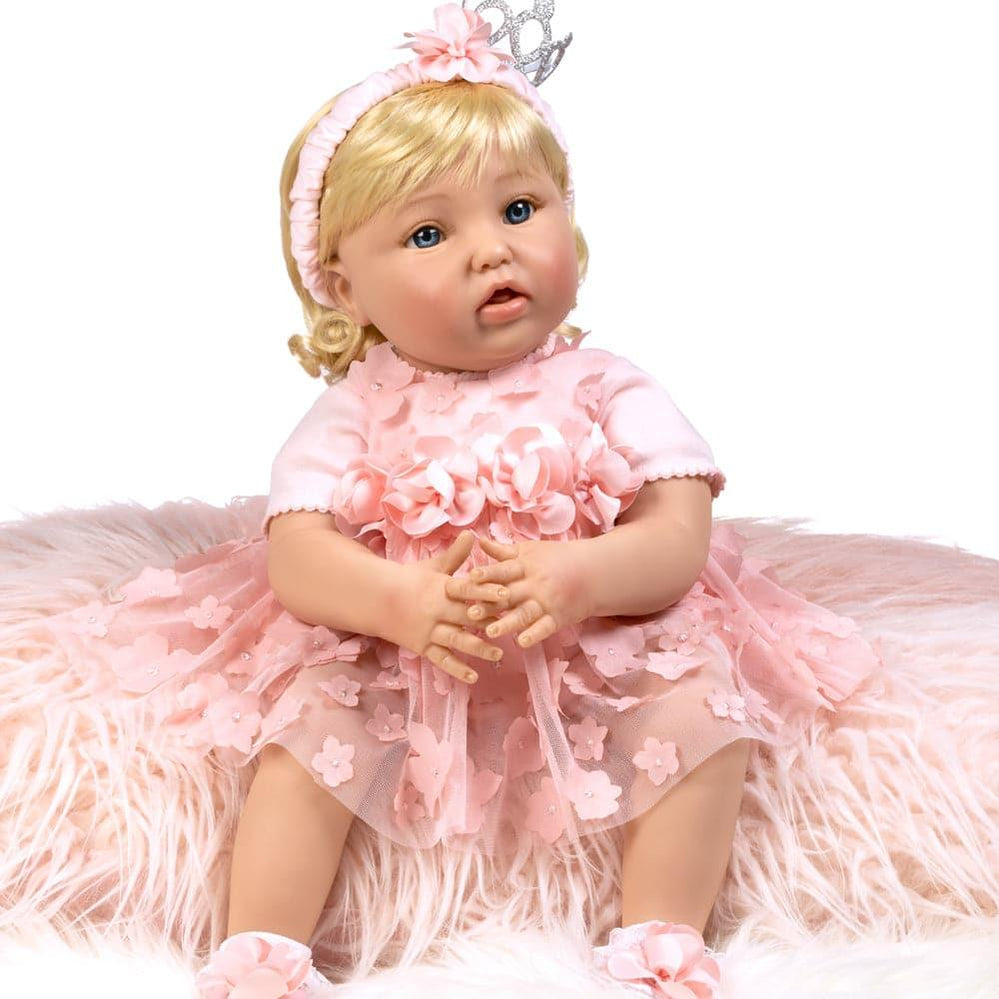 Paradise Galleries Reborn Toddler Girl - 20 inch Crown Princess