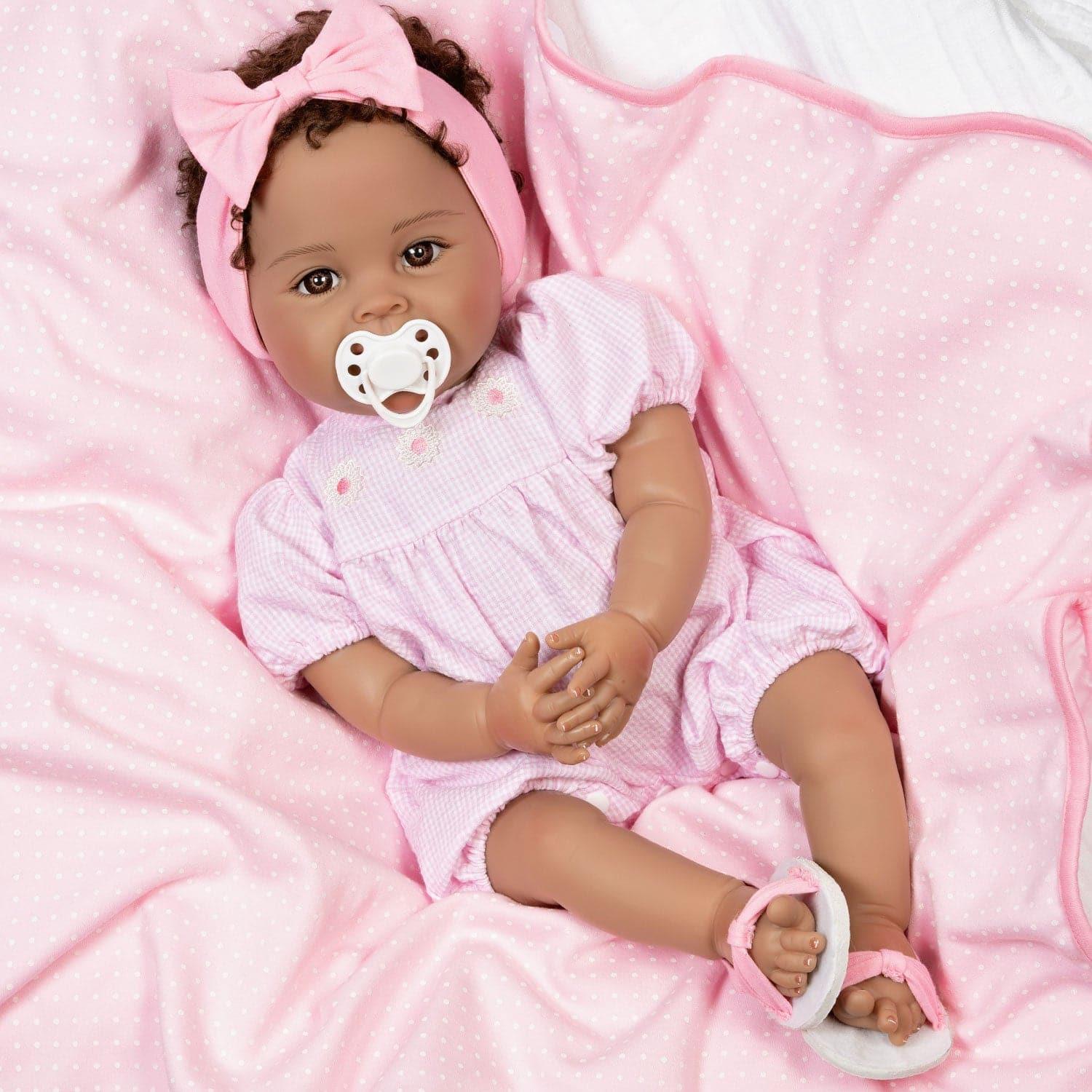 Paradise Galleries African Reborn Baby Doll Daisy May