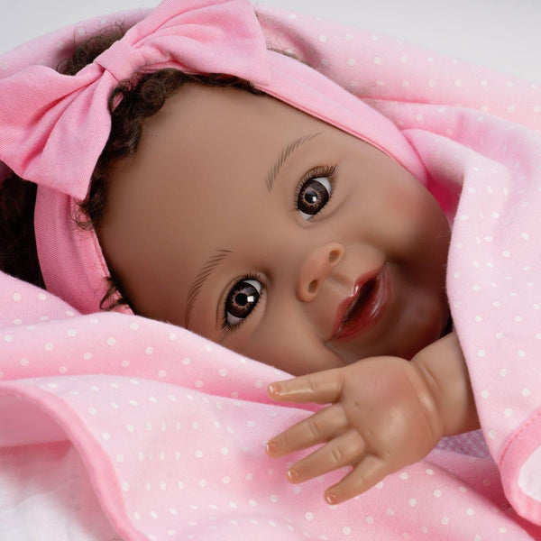 Paradise Galleries African American Reborn Baby Doll Daisy May