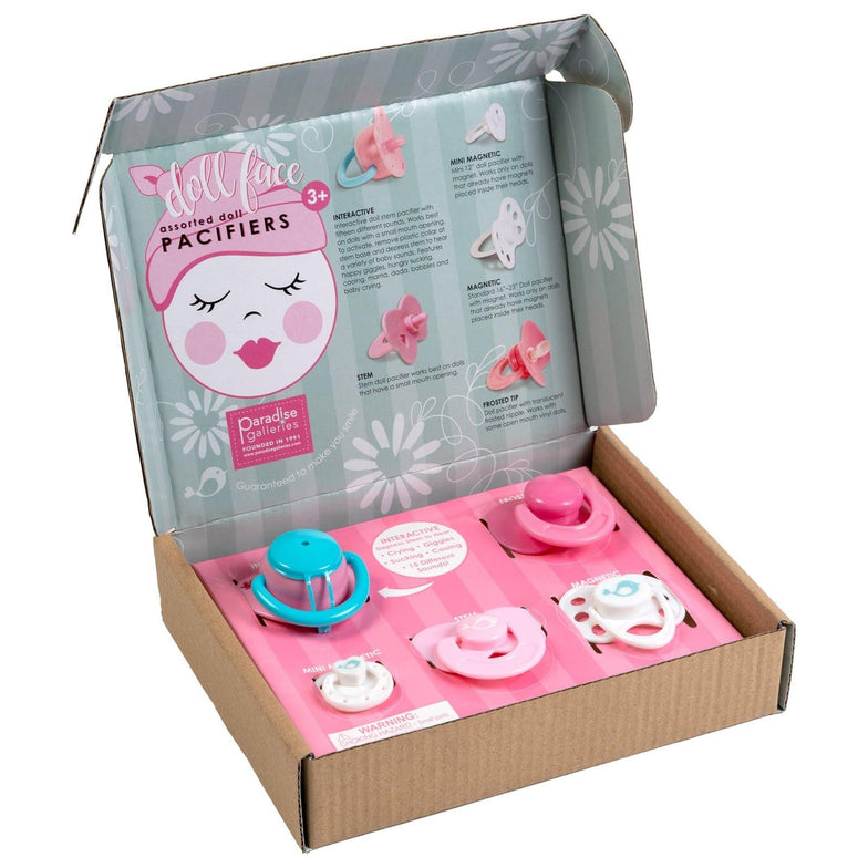 Baby Doll Accessory - Paradise Galleries 5-pc Pacifier Gift Set