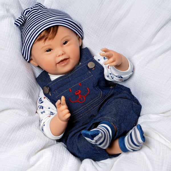 Paradise Galleries Down Syndrome Reborn Baby Doll - Noah [21 inch]