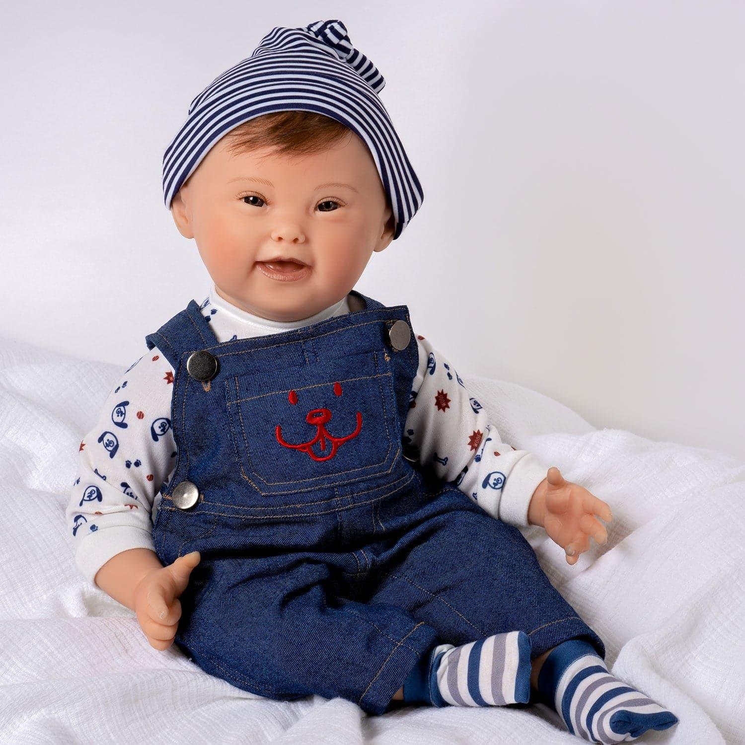 Paradise Galleries Down Syndrome Reborn Baby Doll - Noah [21 inch]