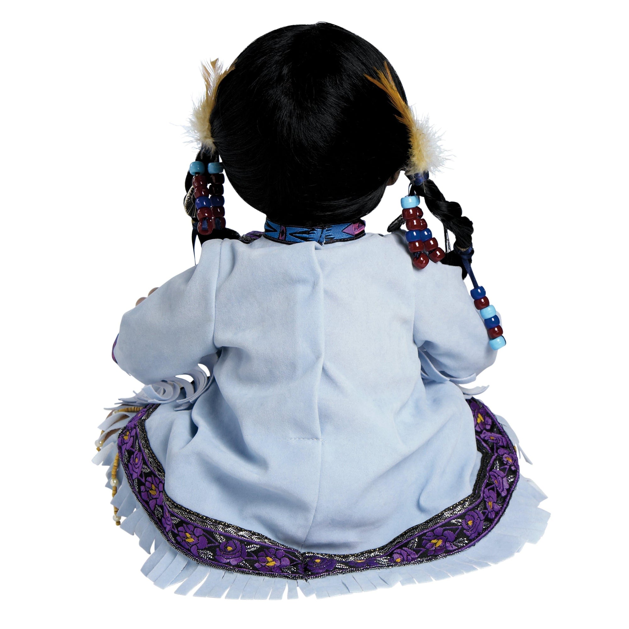 Paradise Galleries Native American Toddler Doll Dream Catcher