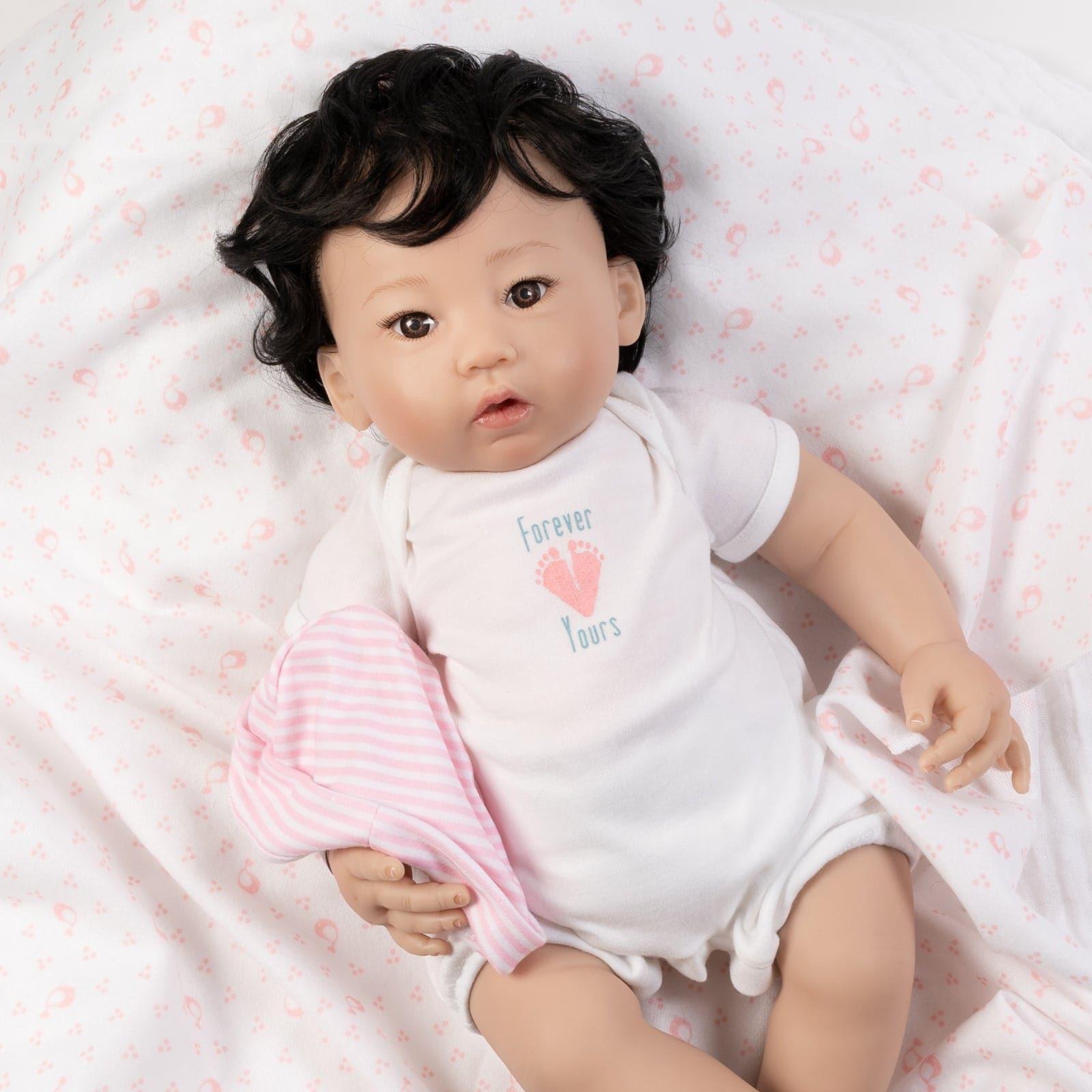 Paradise Galleries Newborn Baby Girl Doll - Forever Yours Blessing, 3+