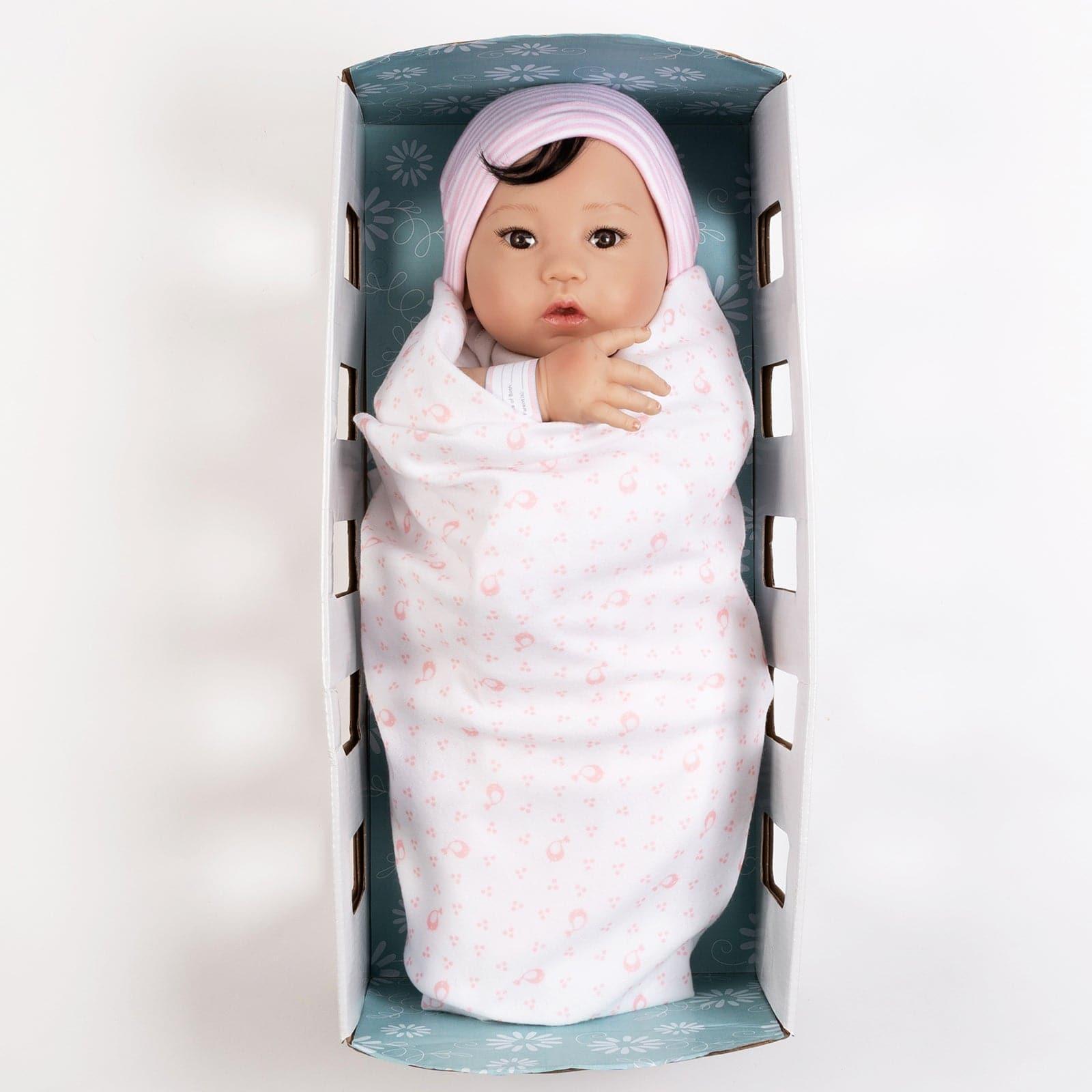 Paradise Galleries Newborn Baby Girl Doll - Forever Yours Blessing, 3+