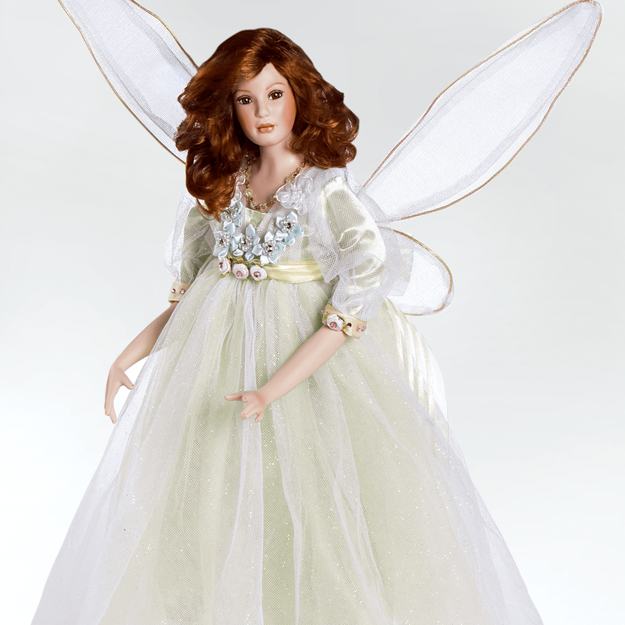 Collectible porcelain fairy dolls on sale