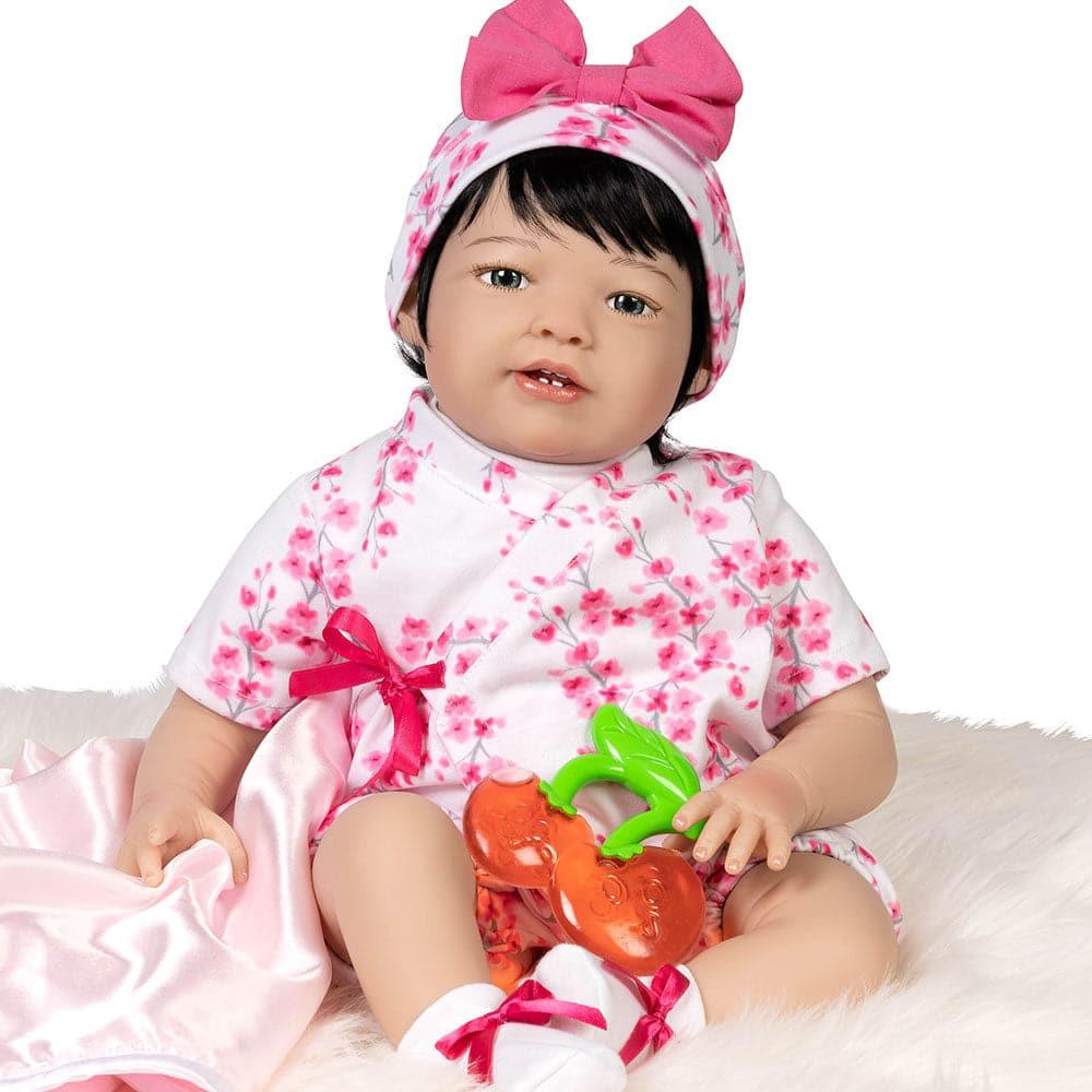 Paradise Galleries Asian 20 Realistic Reborn Baby Doll With Accessories Bon Appetit