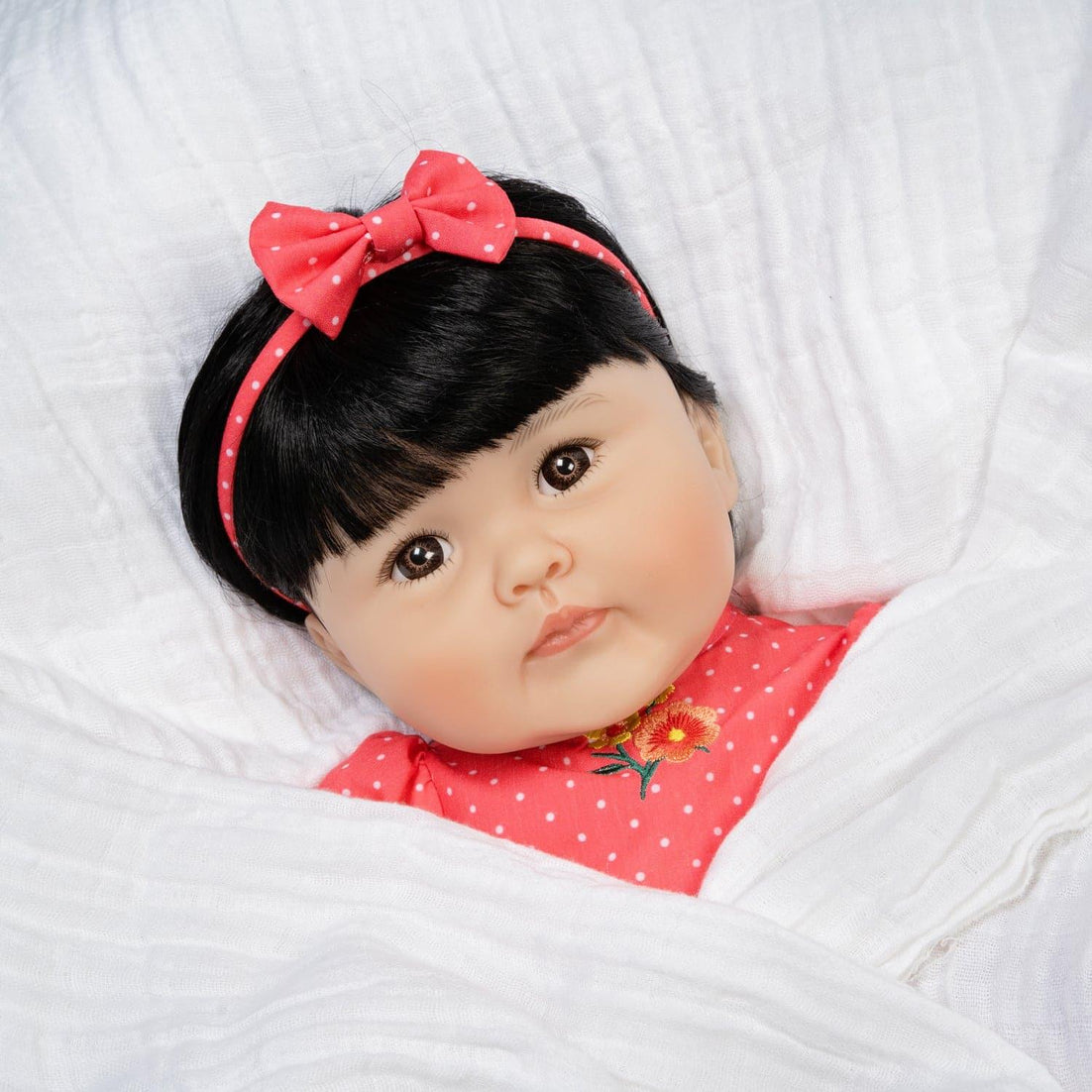 Paradise Galleries Asian Reborn Toddler Doll - Kayo Hana - 20 inches