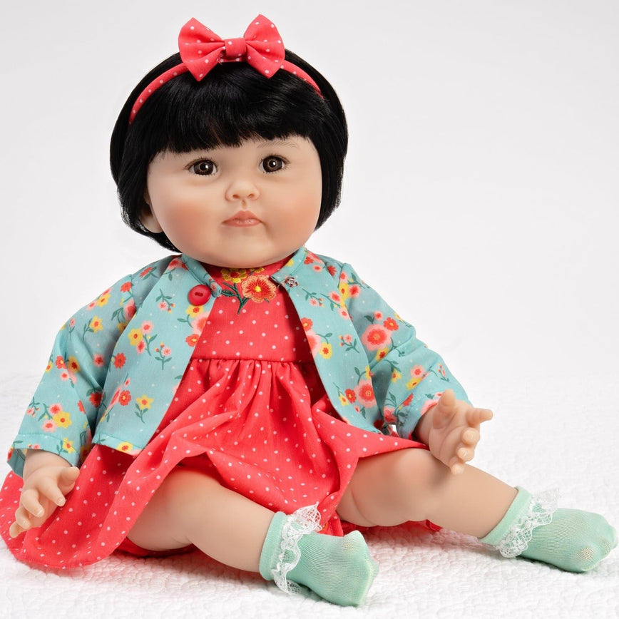 Paradise Galleries Asian Reborn Toddler Doll - Kayo Hana - 20 inches