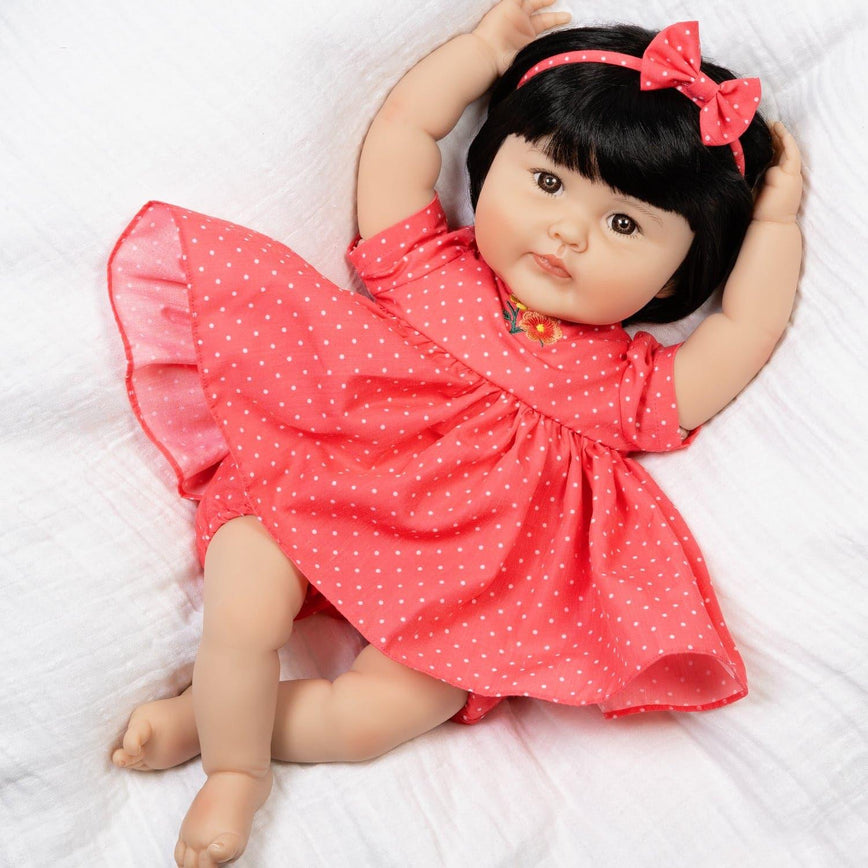 Paradise Galleries Asian Reborn Toddler Doll - Kayo Hana - 20 inches