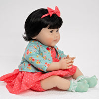 Paradise Galleries Asian Reborn Toddler Doll - Kayo Hana - 20 inches