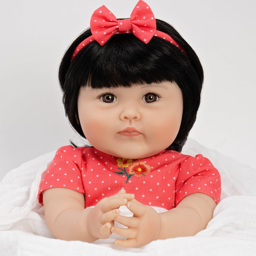 Paradise Galleries Asian Reborn Toddler Doll - Kayo Hana - 20 inches