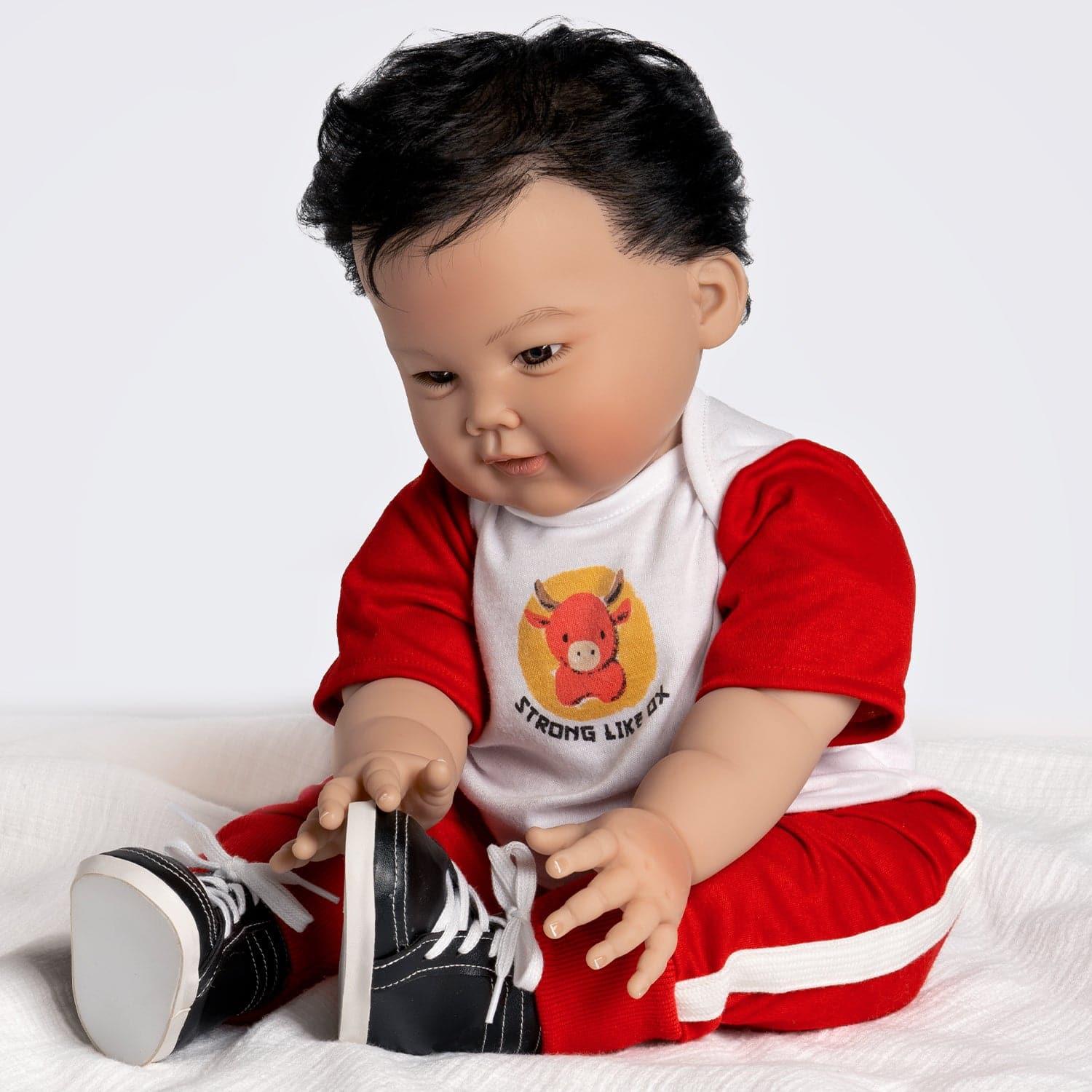 Paradise Galleries Asian Big Boy Reborn Toddler 22 inch Kenzo