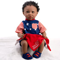 Paradise Galleries African American Reborn Toddler - 21 inch Little Firecracker