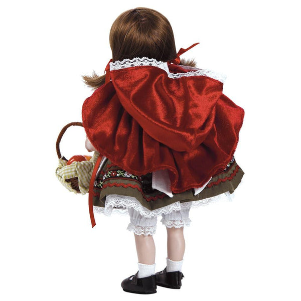 Paradise Galleries Porcelain Doll 12 inch Little Red Riding Hood