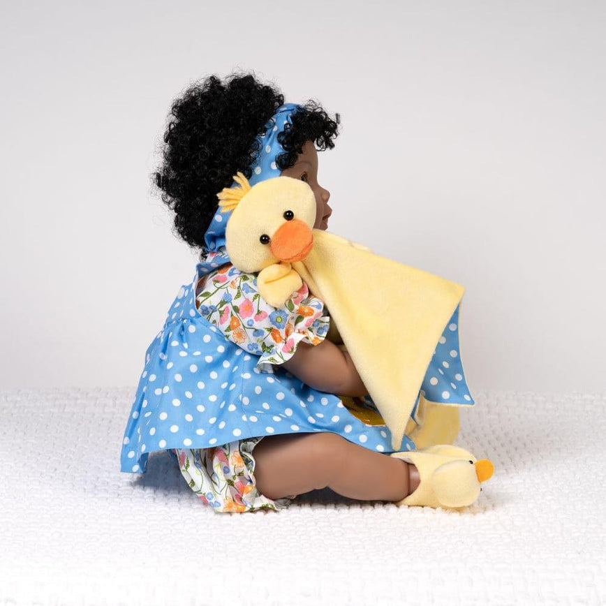 Paradise Galleries African American Reborn Baby Doll - Lucky Ducky