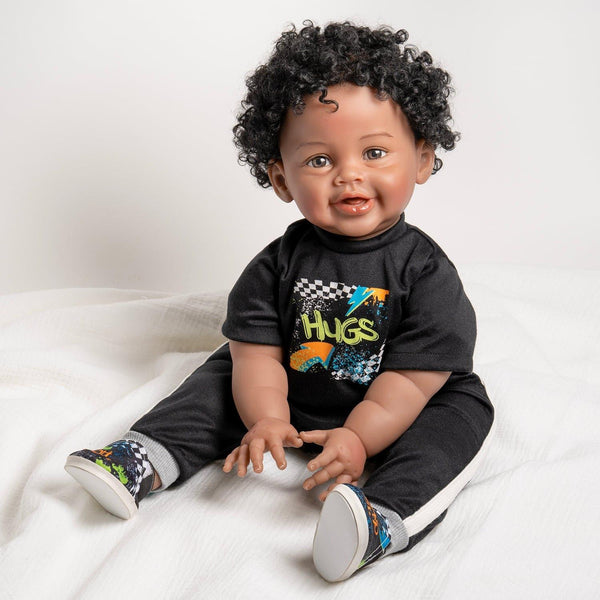 Retirada Arenoso para justificar Paradise Galleries African Black Baby Doll - OH BABY! - 22 inches