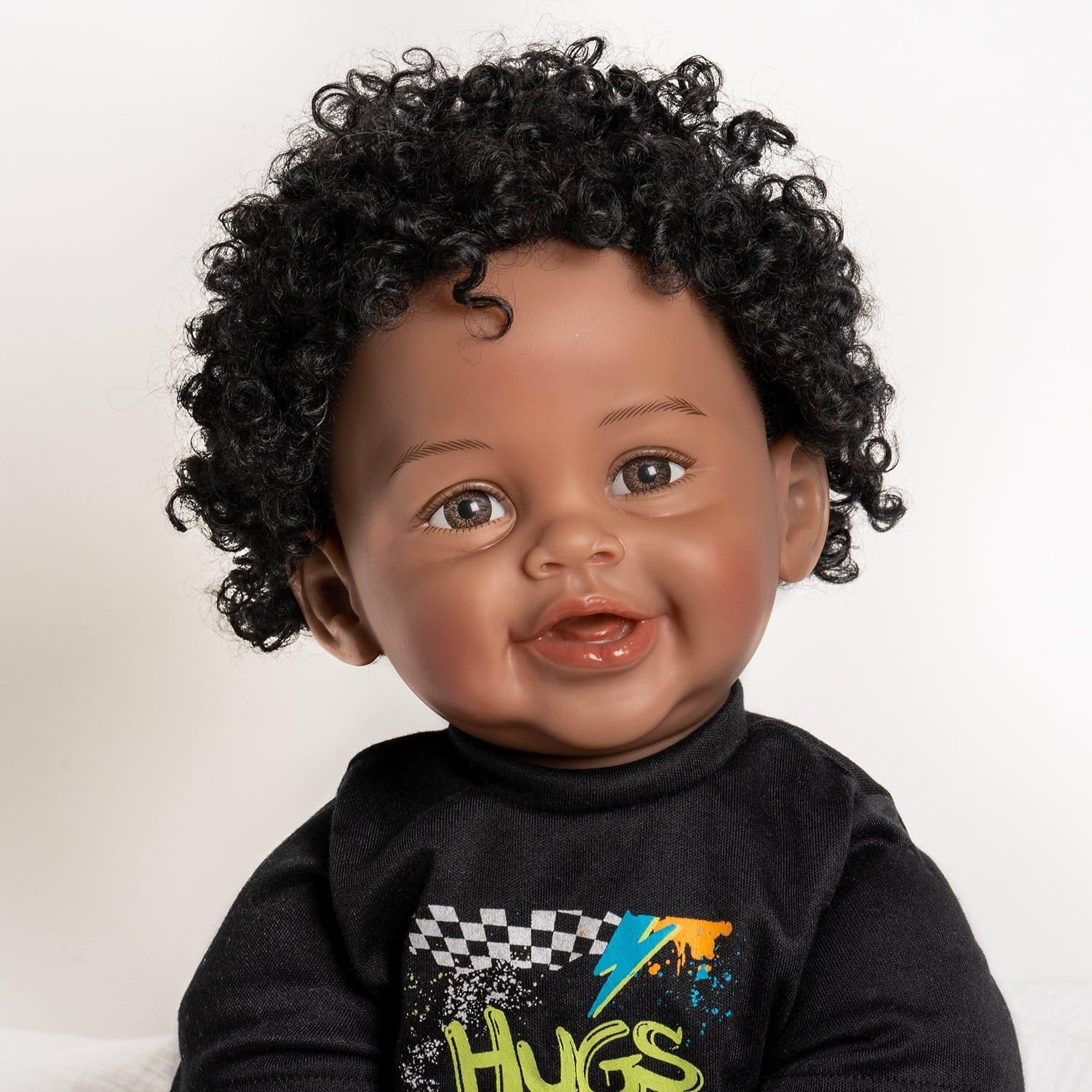 Paradise Galleries African Black Baby Doll - OH BABY! - 22 inches
