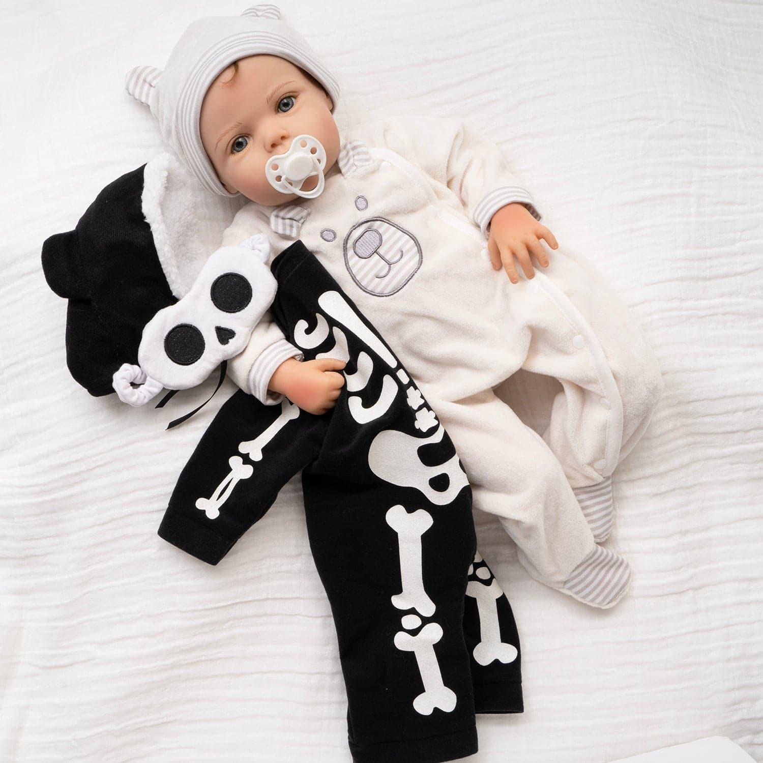 Paradise Galleries Halloween Reborn Toddler Baby Doll Peek-A-Boo