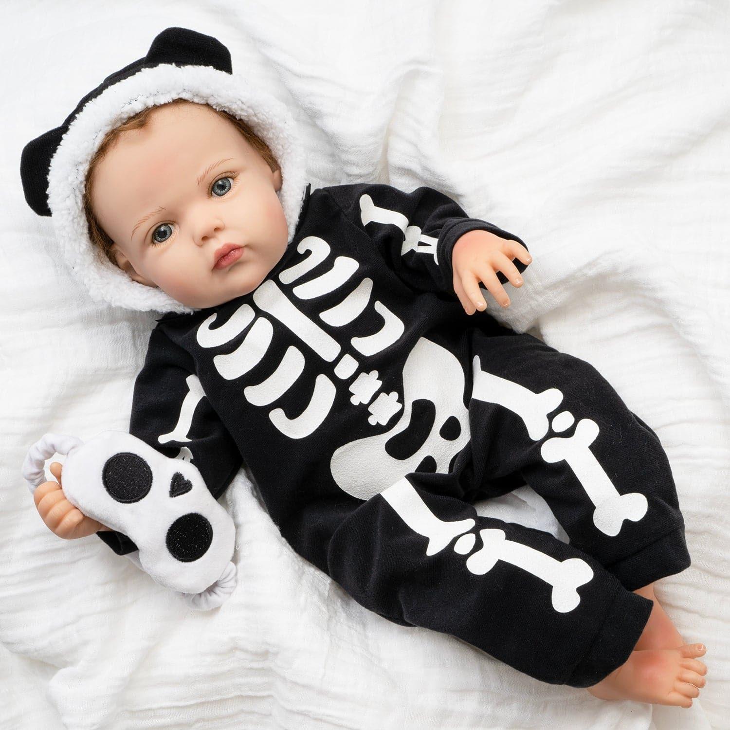 Paradise Galleries Halloween Reborn Toddler Baby Doll Peek-A-Boo