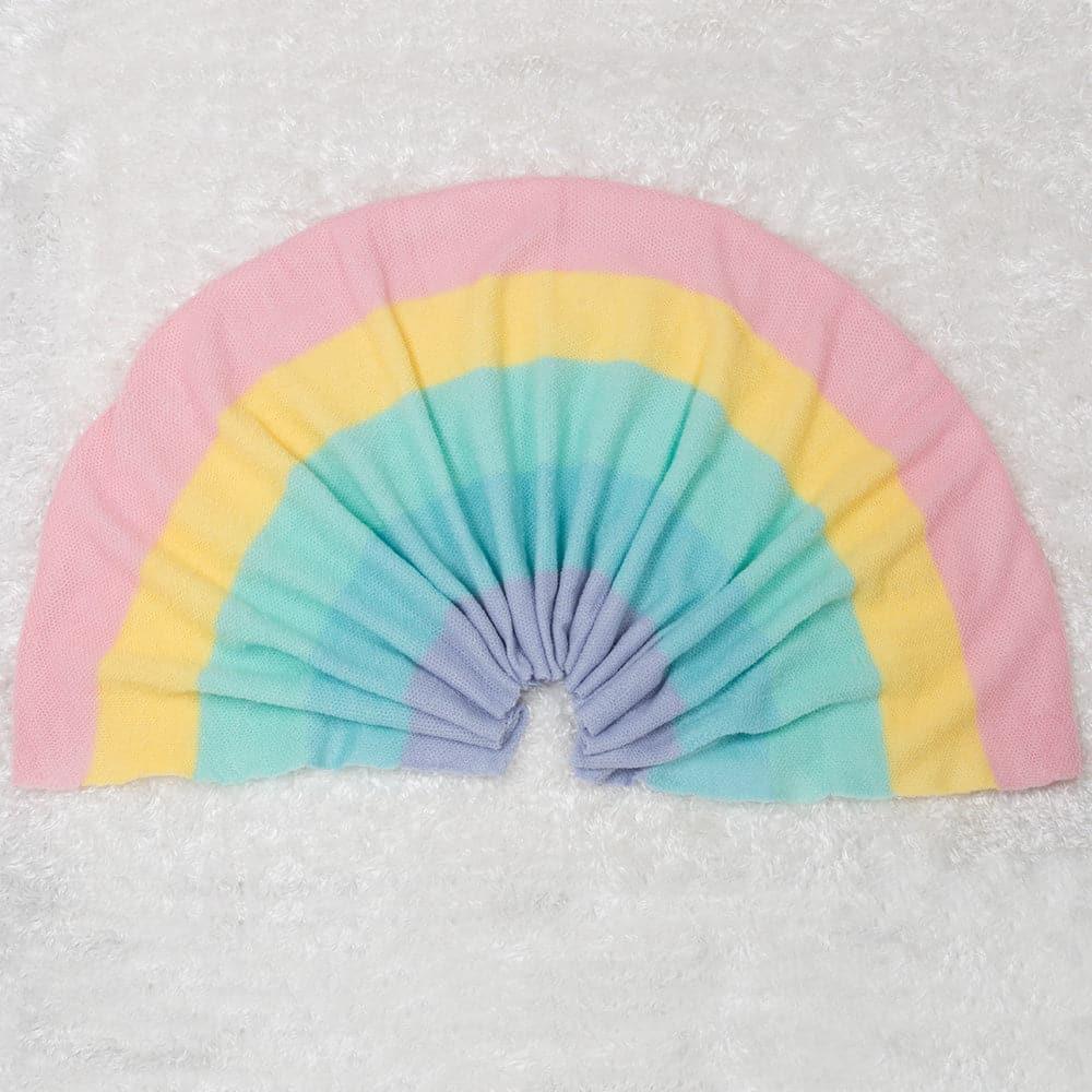 Perfect Doll Accessory for Reborn Babies - Rainbow Blanket - Paradise Galleries