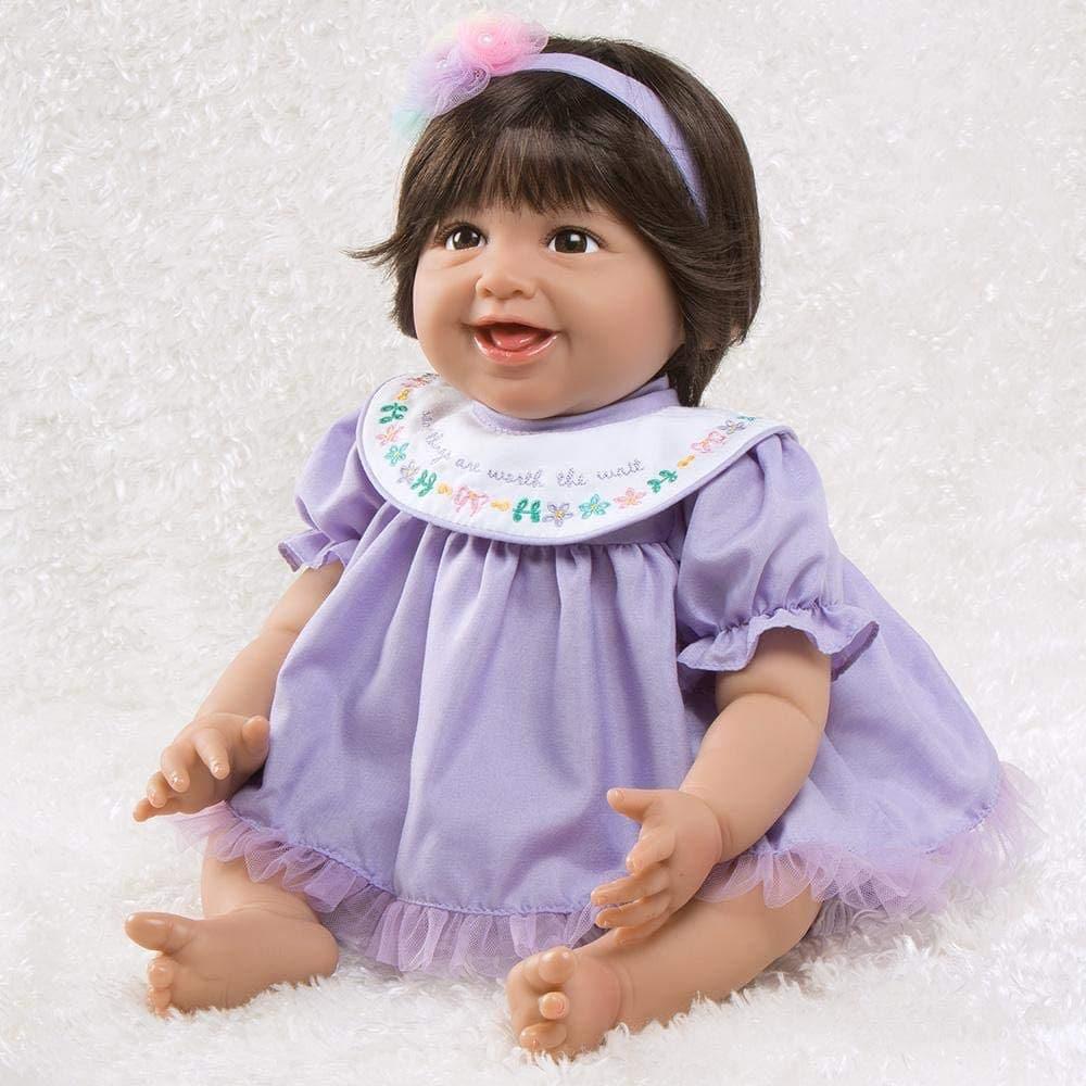Paradise Galleries Biracial Reborn Doll Rainbow Blessings: Joy