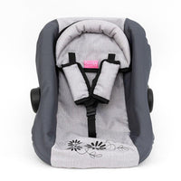 Baby Doll Accessory - Paradise Galleries Car Seat fits up to 22