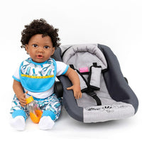 Baby Doll Accessory - Paradise Galleries Car Seat fits up to 22